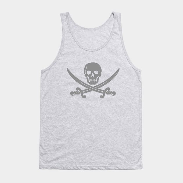 Dark Pirate Tank Top by JerryWLambert